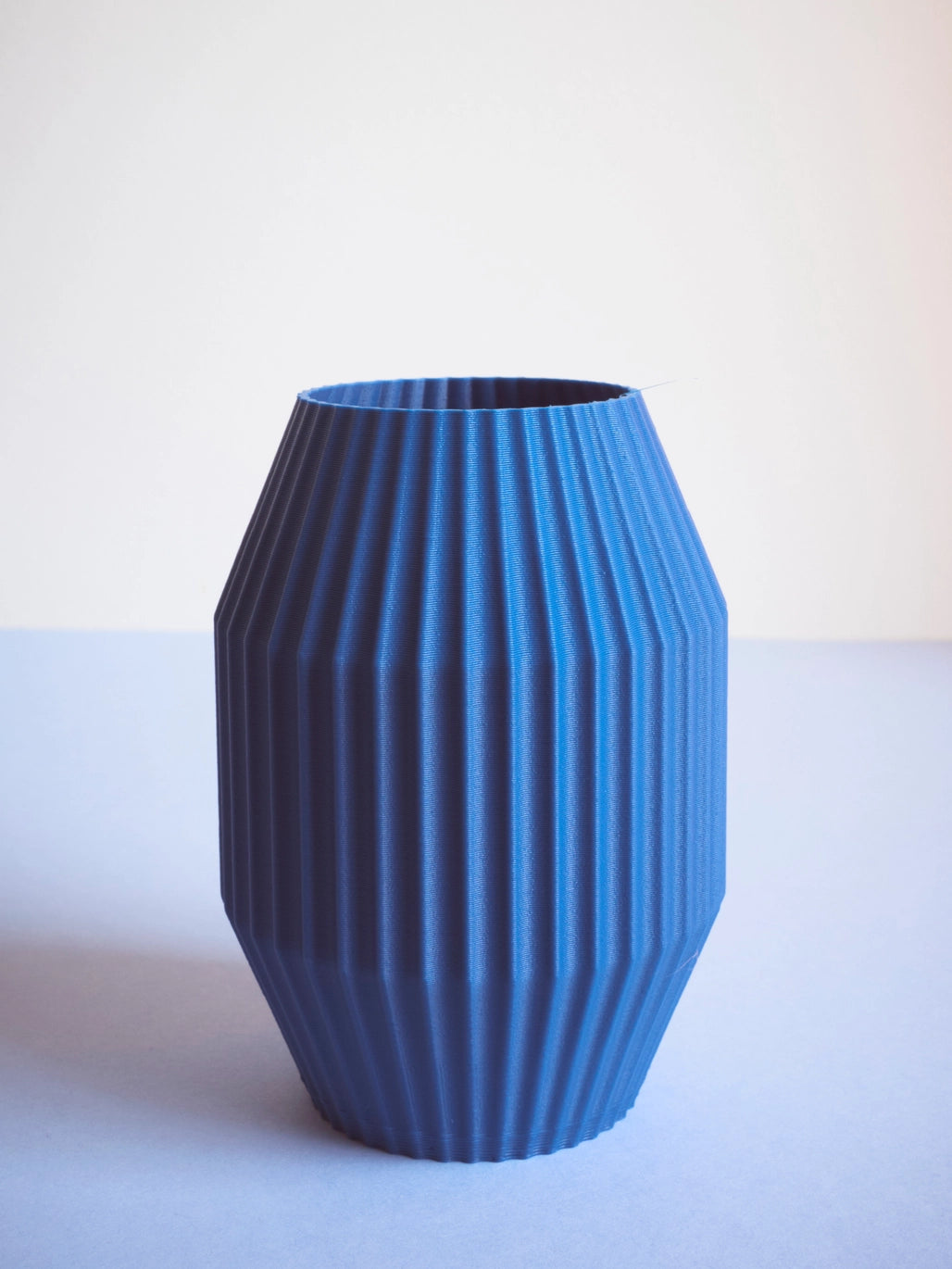 Recycled Contemporary Fluted Vase