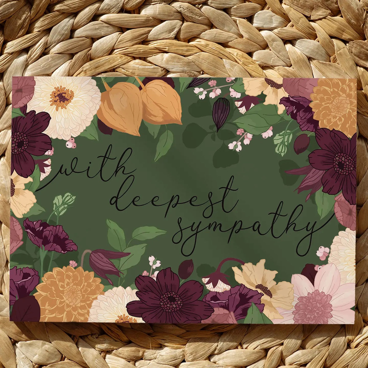 With Deepest Sympathy Card