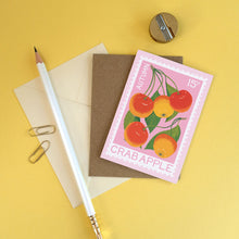 Crab Apple Greetings Card
