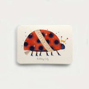 Ladybird Birthday Card