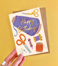 Haberdashery Birthday Card