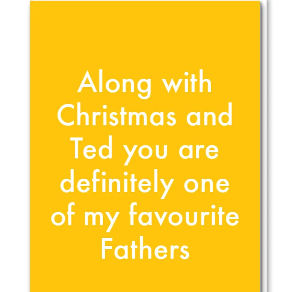 Favourite Father Card