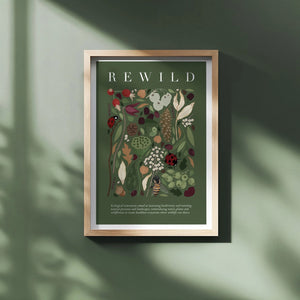 A4 Rewild Print