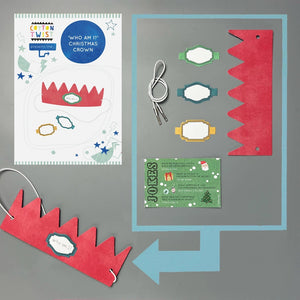 'Who am I?' Christmas Cracker Crown Kit