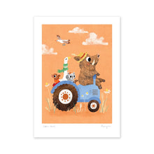 Tractor A4 Print