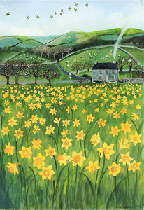 Daffodil Tea Towel