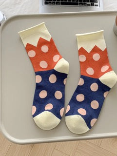 Polka Dot Women's Socks No.5