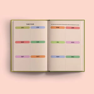 2026 Week To View Diary, Harlequin Design