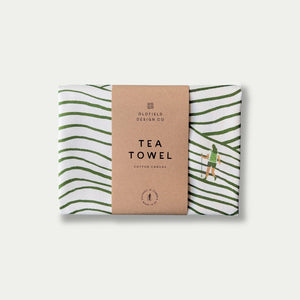 Walking Pattern Tea Towel