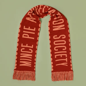 Mince Pie Appreciation Society Scarf