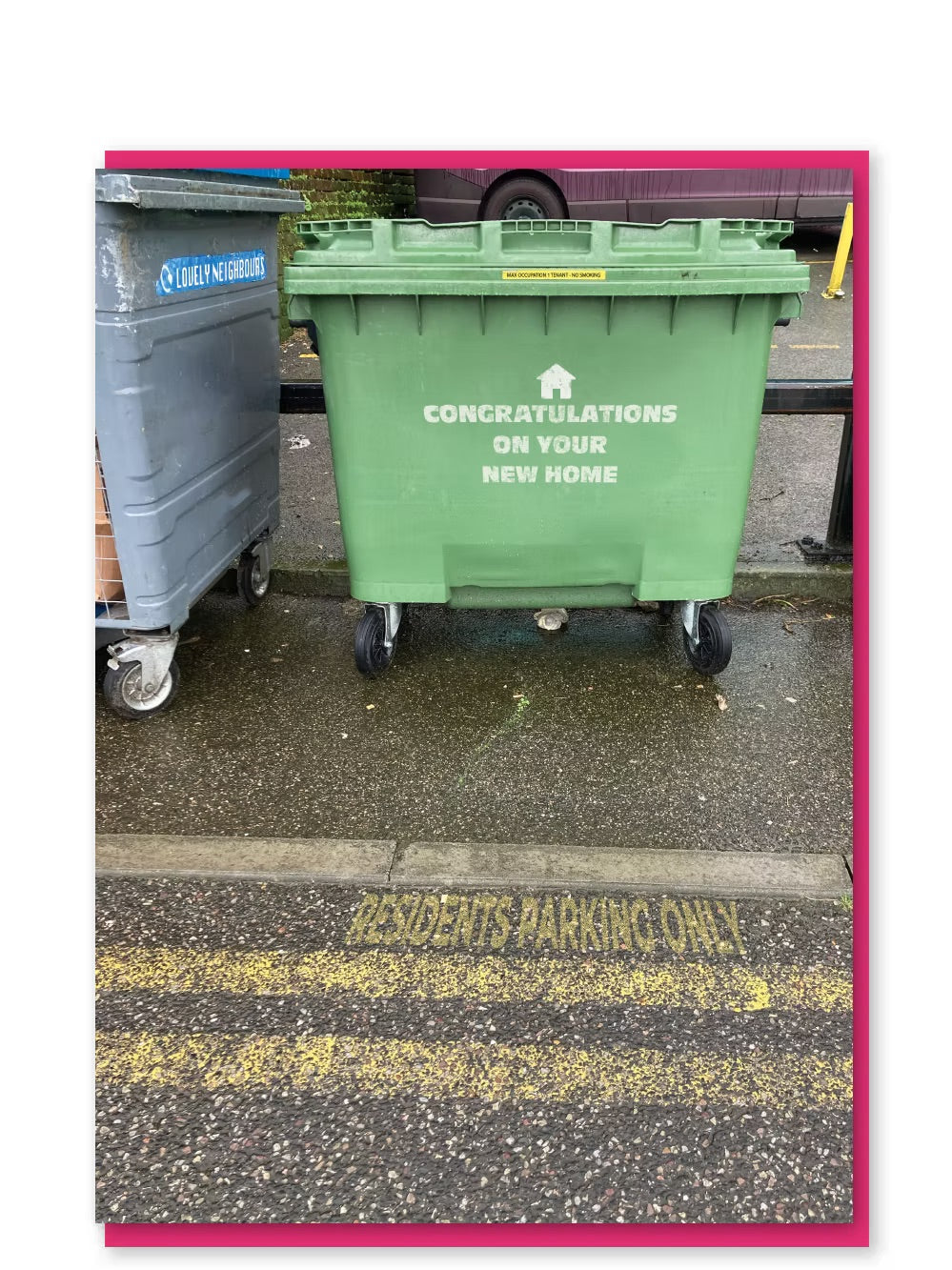 Bin New Home Card