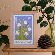 A5 Snowdrop Print