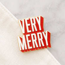 Very Merry Pin Badge