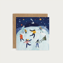 Ice Skating Greeting Card