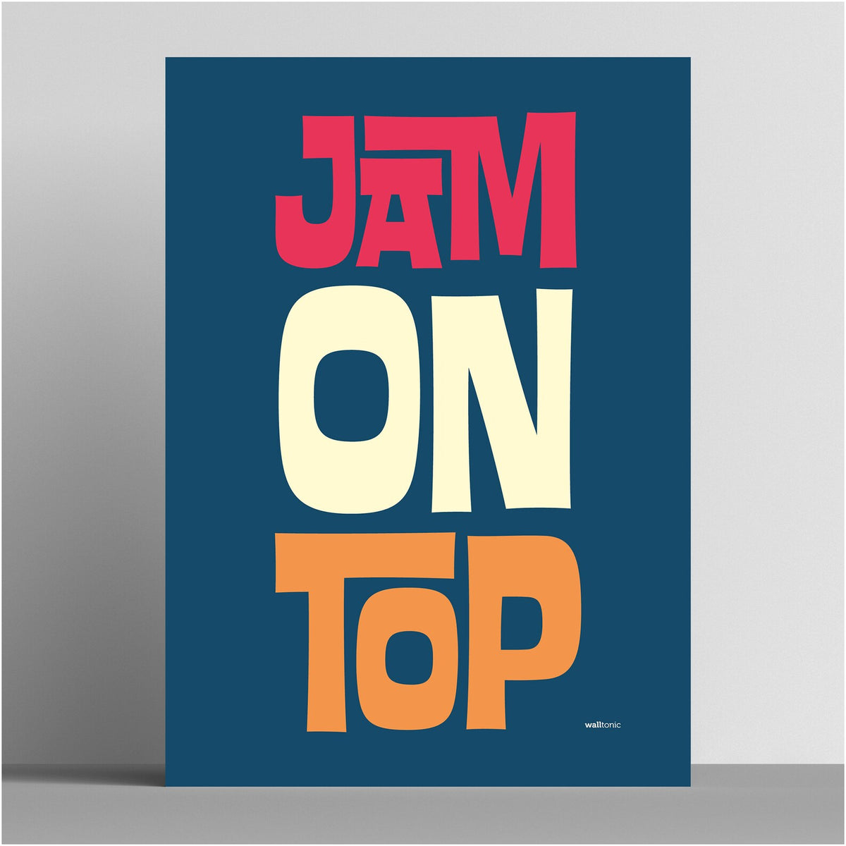 'Jam On Top' A3 print