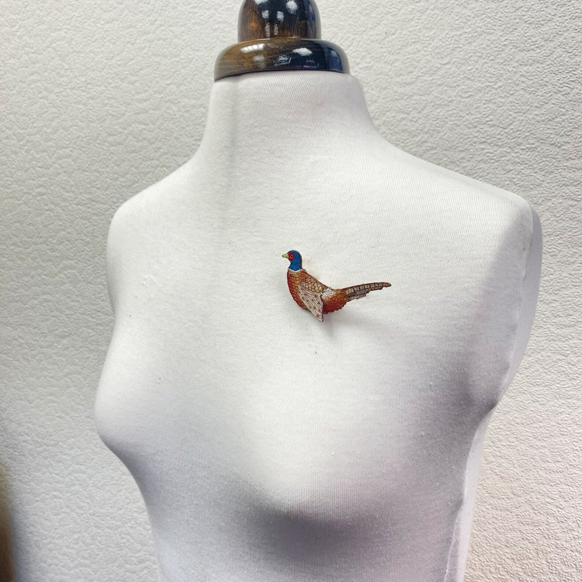 Pheasant Brooch