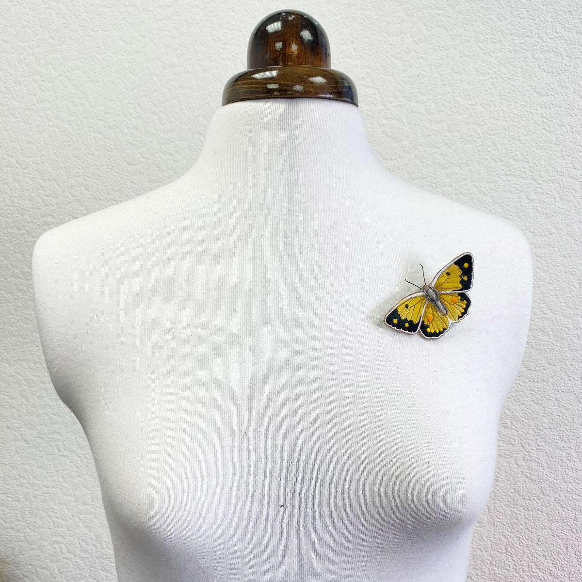 Clouded Yellow Butterfly Brooch