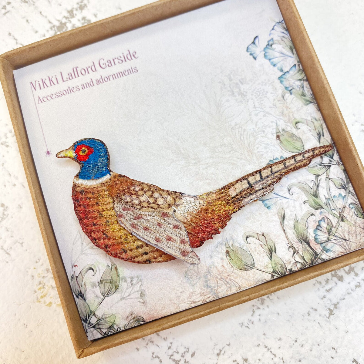 Pheasant Brooch