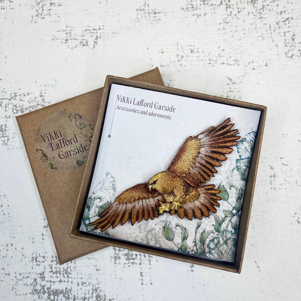 Golden Eagle Brooch