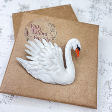 Swan Brooch