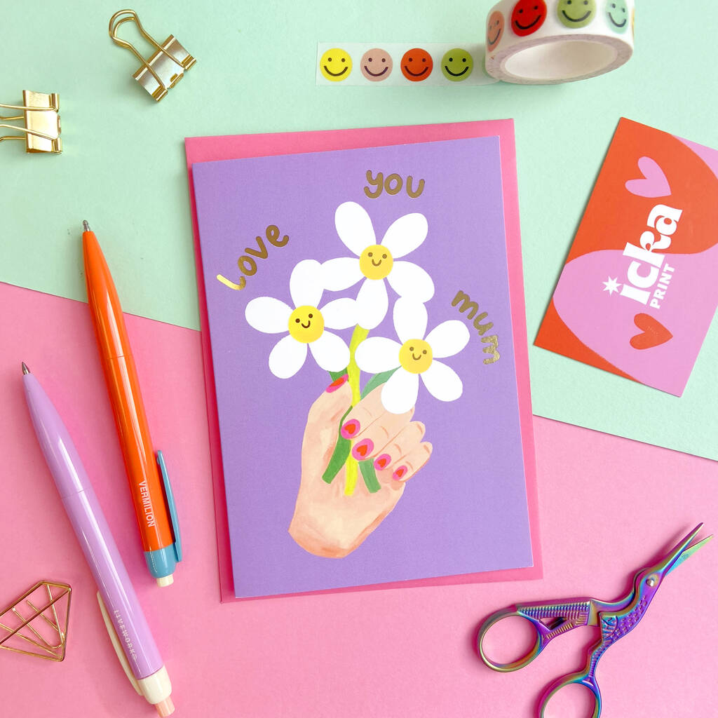 Love You Mum Card