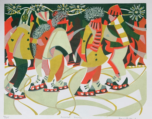 Somerset Skate Christmas Cards, Pack of 6