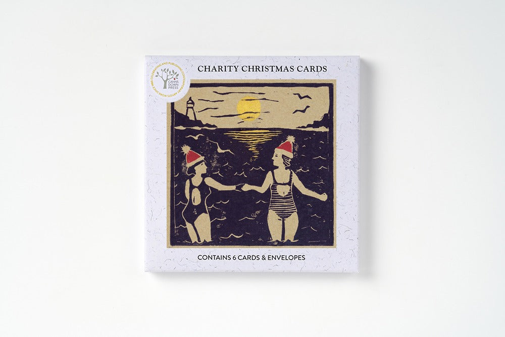 Wild Swimmers Christmas Cards, Pack of 6