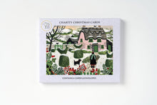 Pink Cottage Christmas Card, Pack of 6
