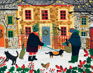 December Morning Christmas Card, Pack of 6