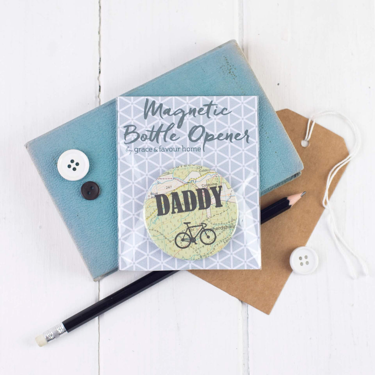 'Daddy' Magnetic Bottle Opener