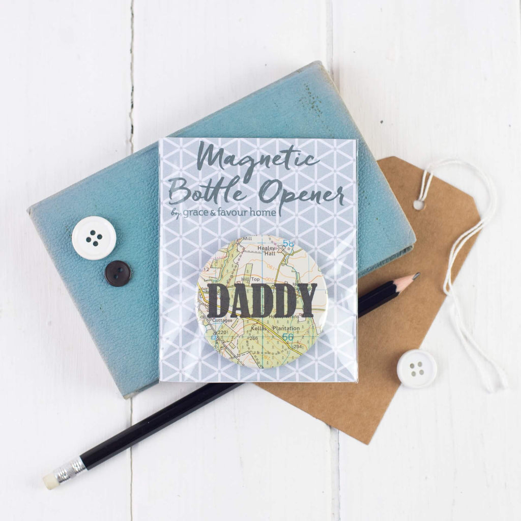 'Daddy' Magnetic Bottle Opener