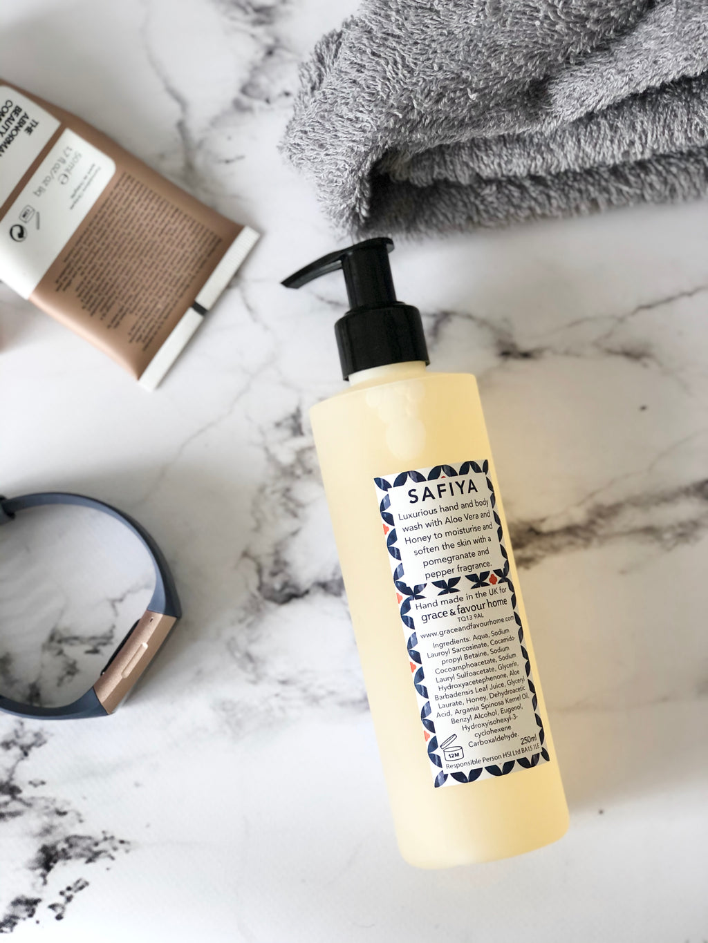 Safiya Hand & Body Wash - Pomegranate & Pepper
