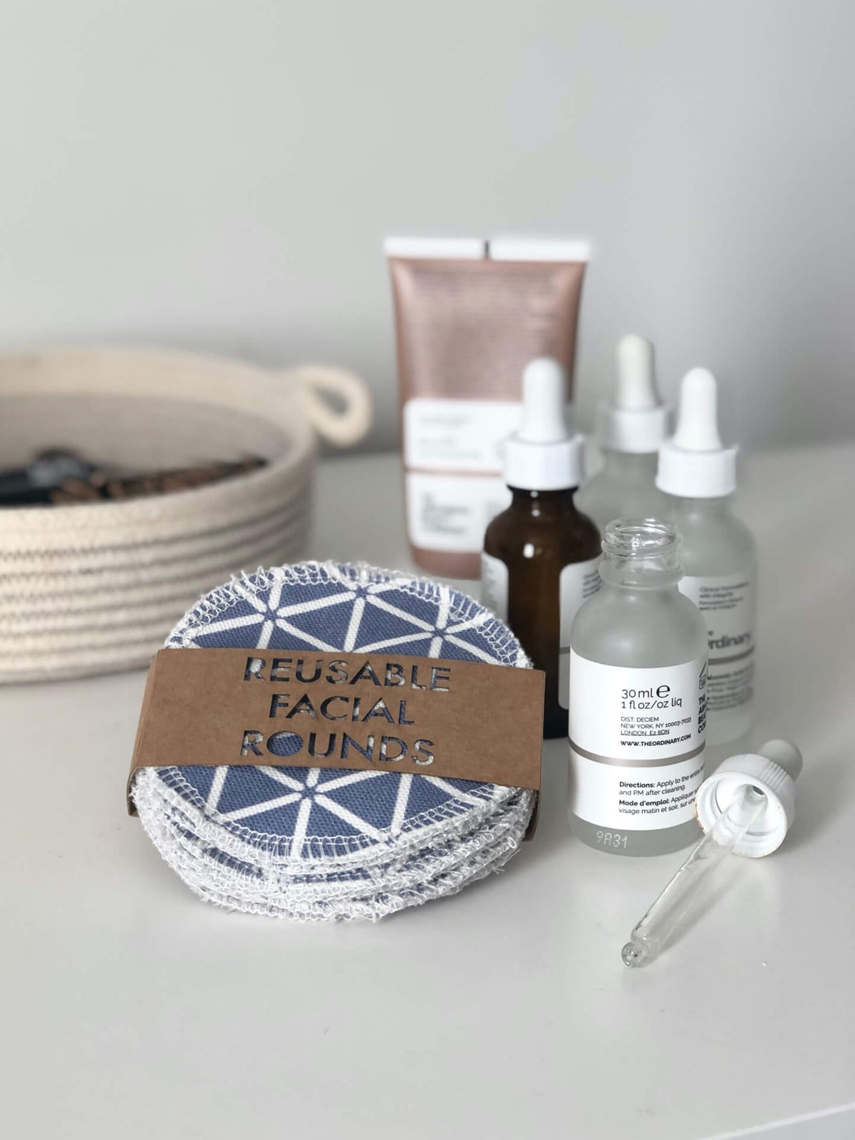 Eco-Friendly Reusable Facial Rounds - Various Designs