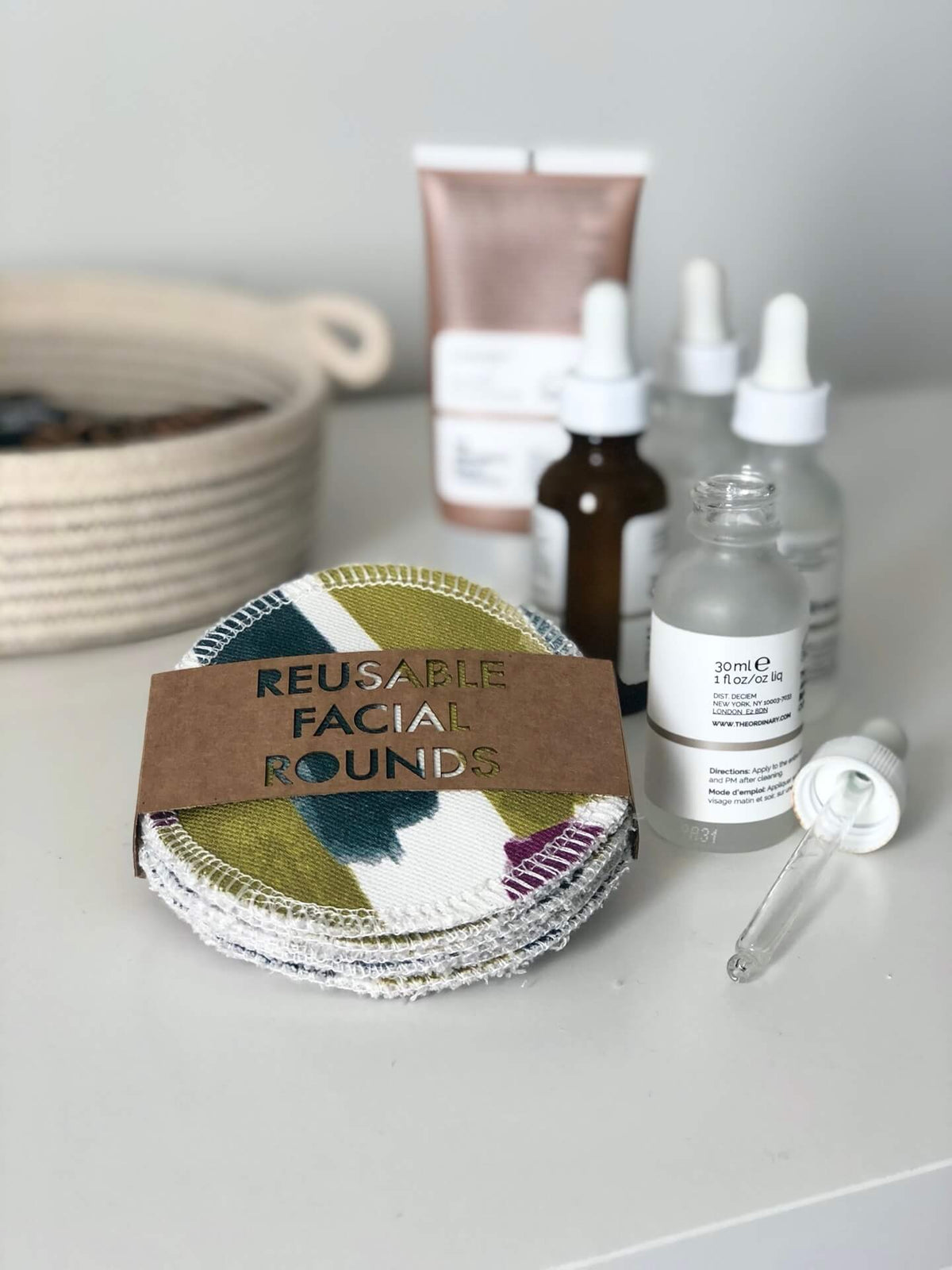 Eco-Friendly Reusable Facial Rounds - Various Designs