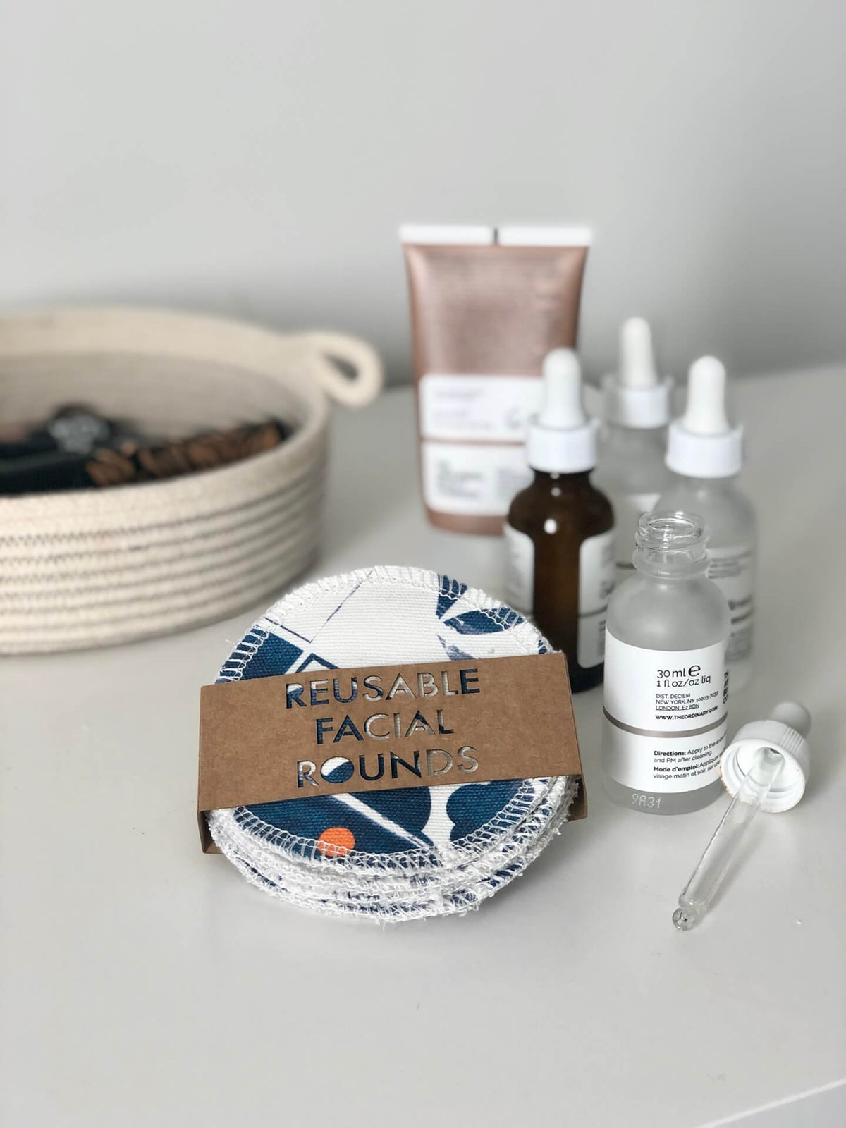 Eco-Friendly Reusable Facial Rounds - Various Designs