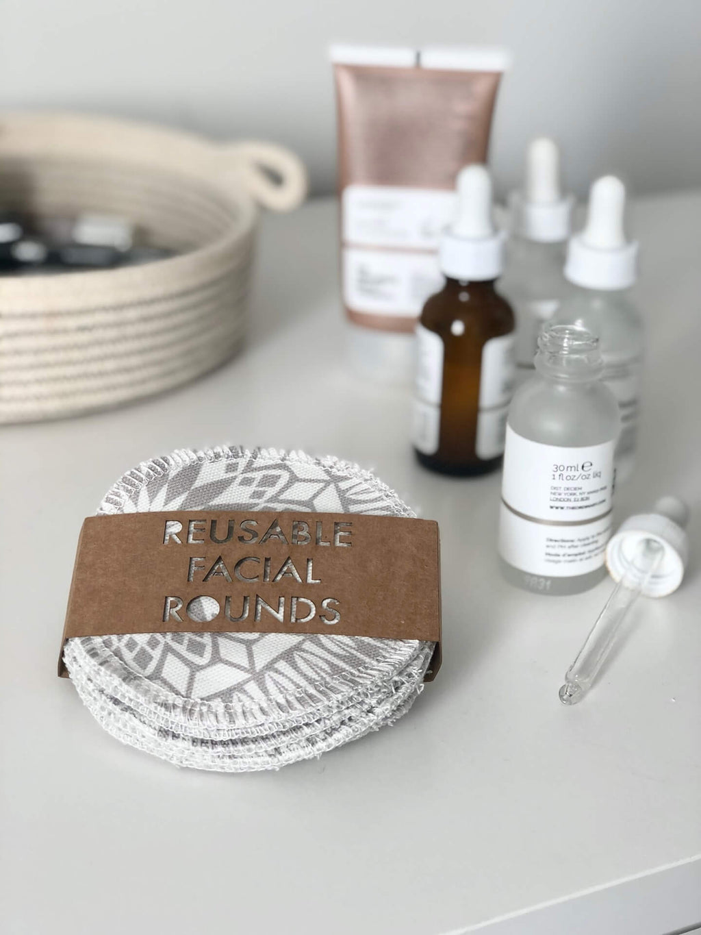 Eco-Friendly Reusable Facial Rounds - Various Designs