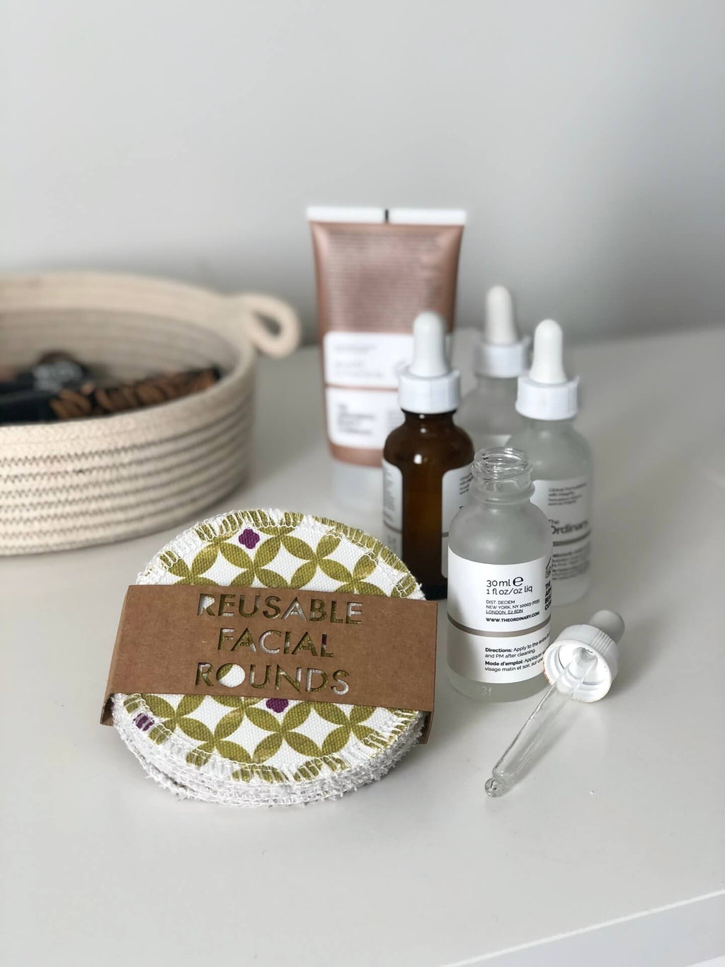 Eco-Friendly Reusable Facial Rounds - Various Designs