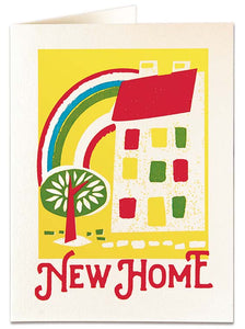 New Home Letterpress Card