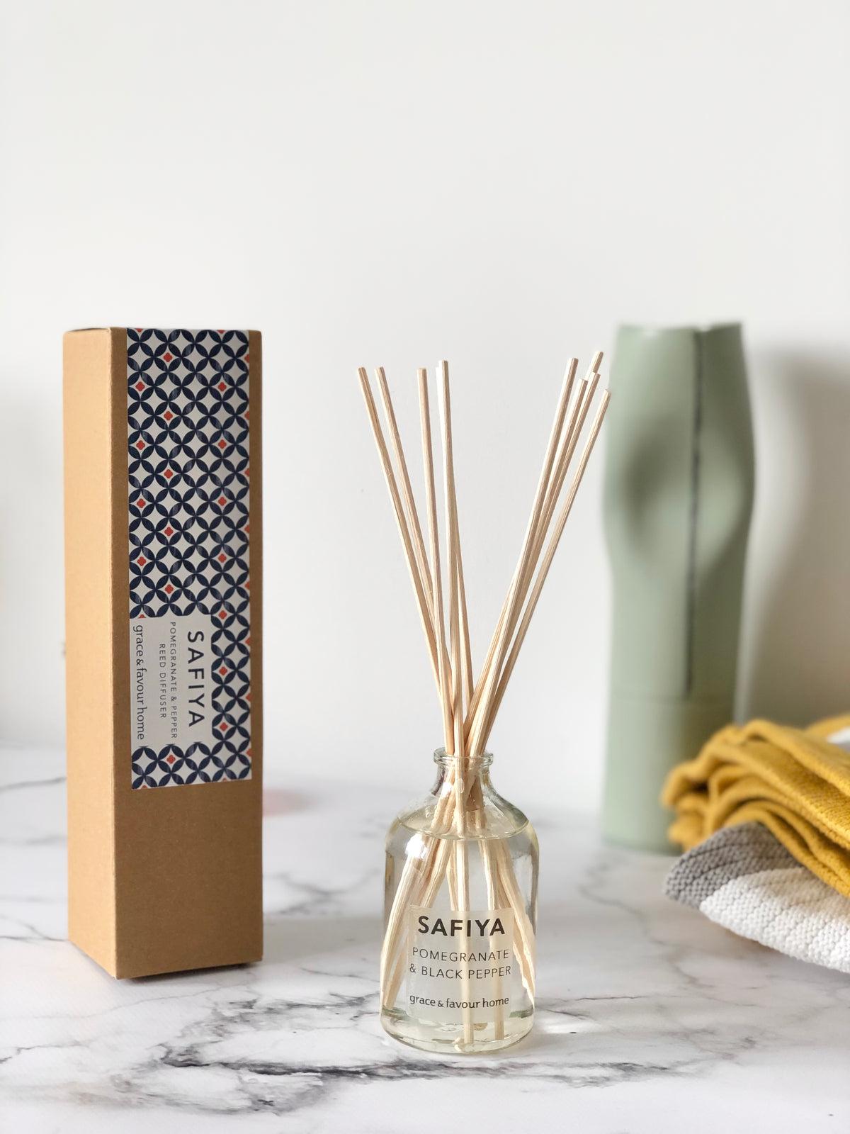 Safiya Reed Diffuser - Pomegranate & Pepper