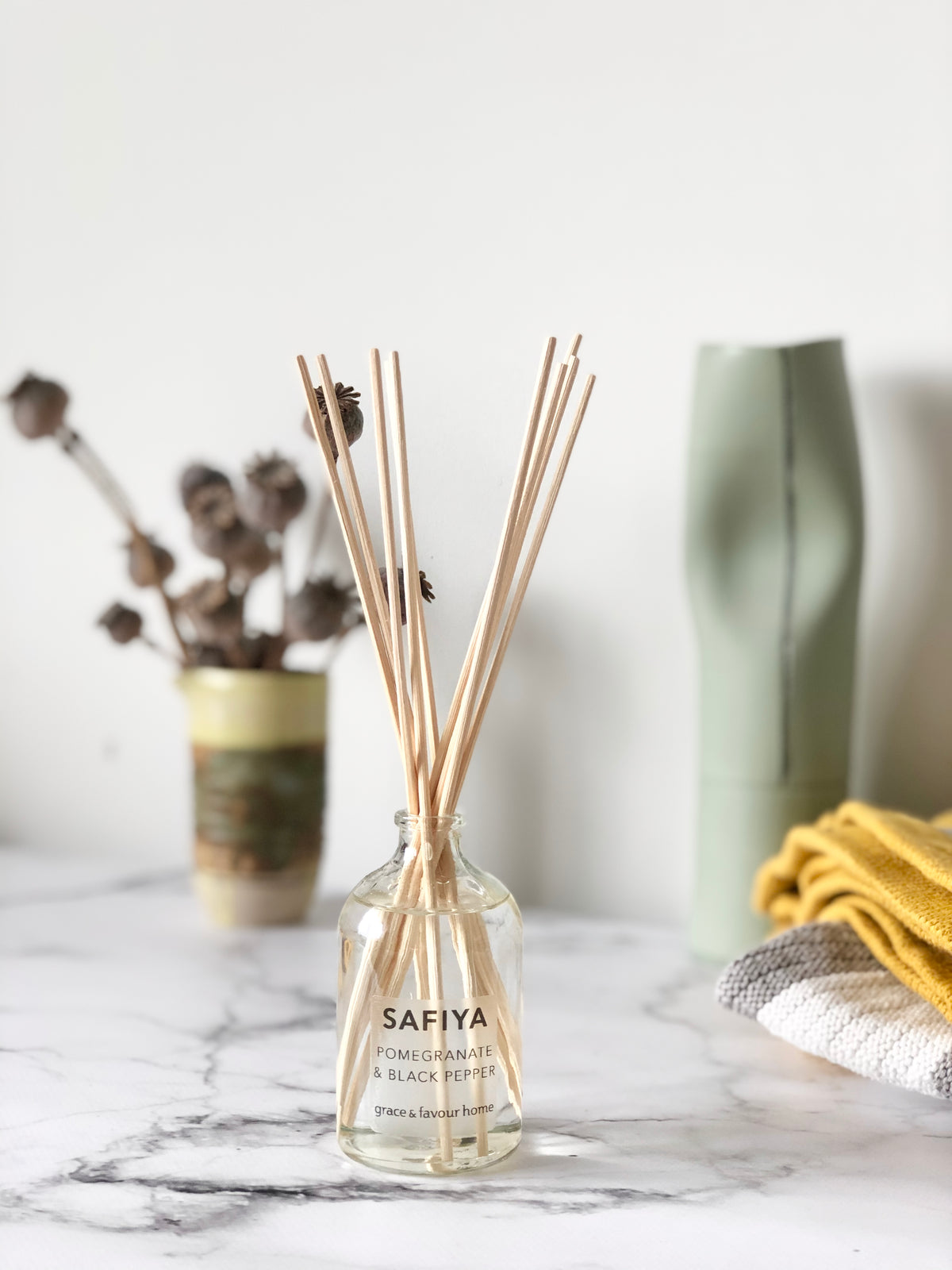 Safiya Reed Diffuser - Pomegranate & Pepper