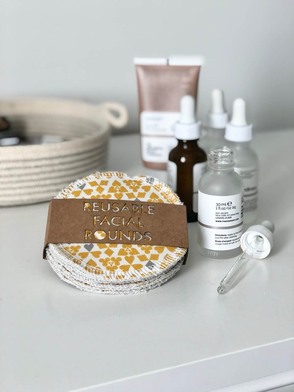 Eco-Friendly Reusable Facial Rounds - Various Designs