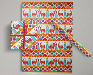 Winter Holiday Wrapping Paper
