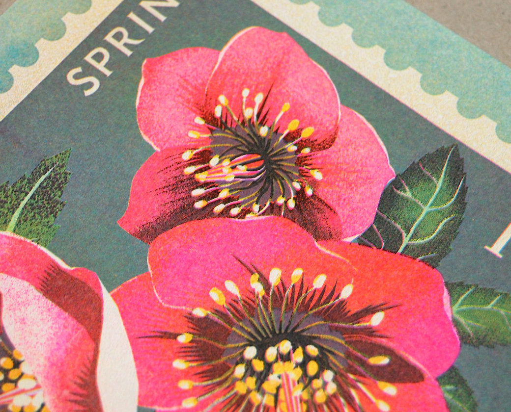 Garden Flower A5 Print