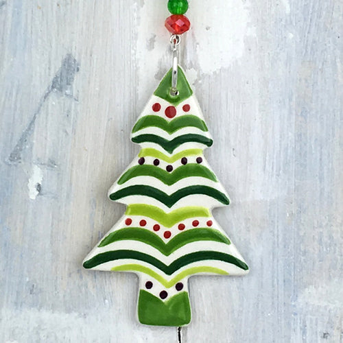 Christmas Tree Ceramic Decoration