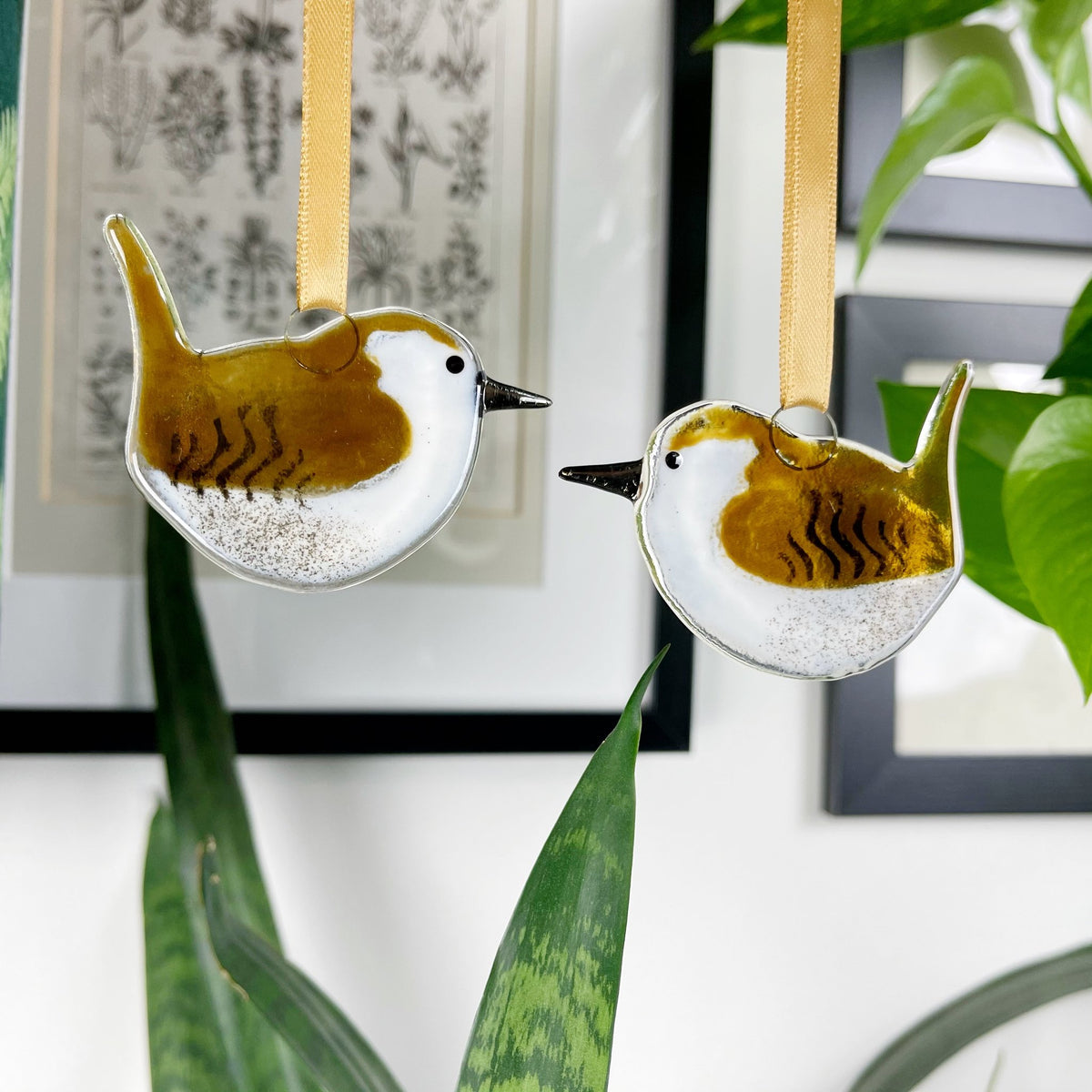 Wren Glass Decoration