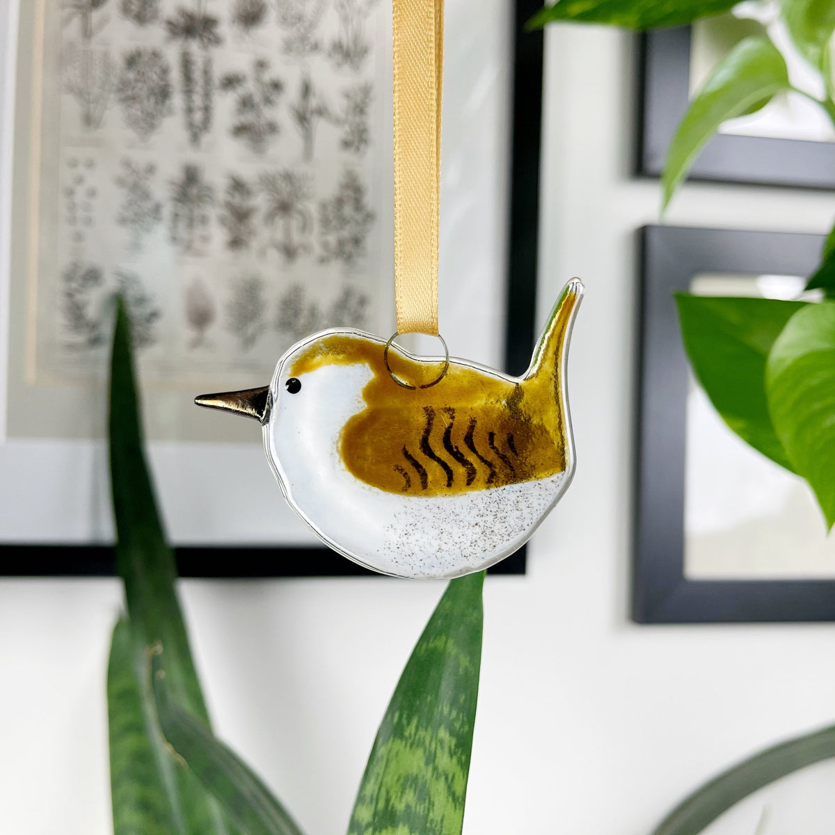 Wren Glass Decoration