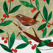 Wren Christmas Card, Pack of 6